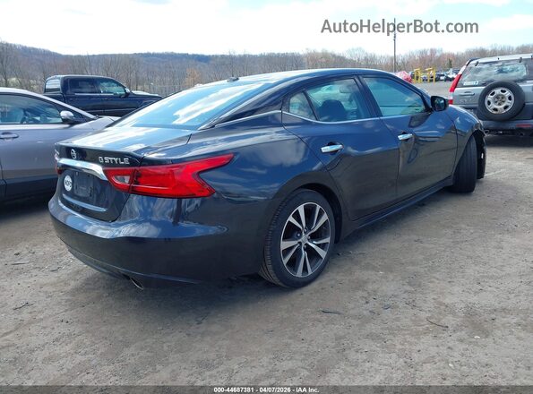 1N4AA6AP6GC391864 2016 NISSAN MAXIMA Blue Հետևի աջ