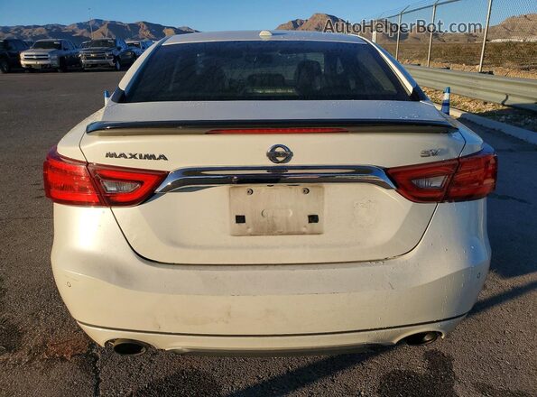 1N4AA6AP6HC377822 2017 NISSAN MAXIMA White უკანა ხედი