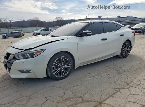 1N4AA6AP6HC439008 2017 NISSAN MAXIMA PLATINUM Белый Передняя левая четверть