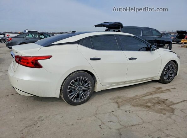 1N4AA6AP6HC439008 2017 NISSAN MAXIMA PLATINUM Белый Задняя правая четверть