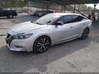 2018 Nissan Maxima 3.5 Sv Silver vin: 1N4AA6AP6JC379804