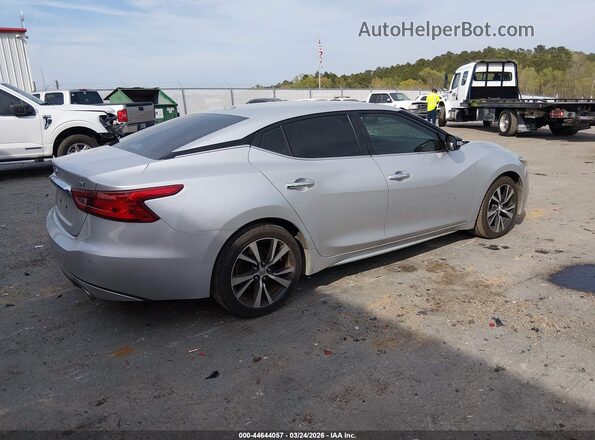 1N4AA6AP6JC379804 2018 NISSAN MAXIMA Silver Rear right