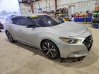 2018 Nissan Maxima 3.5s Silver vin: 1N4AA6AP6JC386574