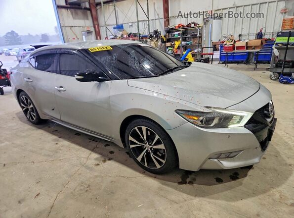 1N4AA6AP6JC386574 2018 NISSAN MAXIMA Silver Delantero derecho