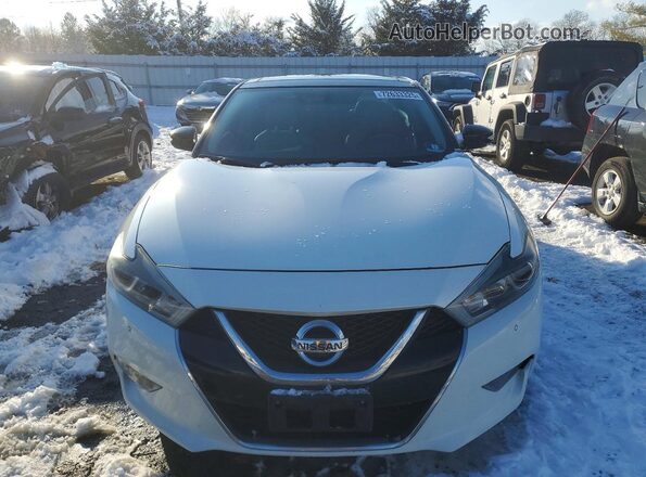 1N4AA6AP6JC396005 2018 NISSAN MAXIMA White Դիմացի տեսք