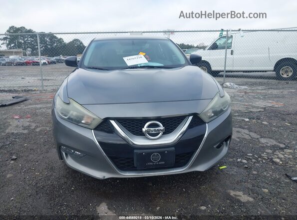 1N4AA6AP7GC439226 2016 NISSAN MAXIMA Gray Widok zestawu wskaźników