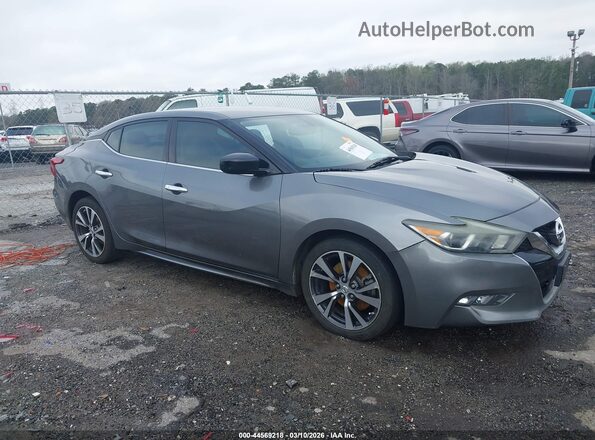 1N4AA6AP7GC439226 2016 NISSAN MAXIMA Gray Widok wnętrza z tyłu