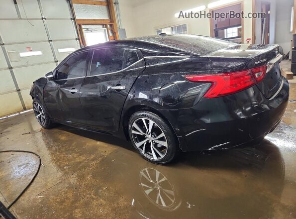 1N4AA6AP7HC375173 2017 NISSAN MAXIMA PLATINUM Black უკანა მარცხენა