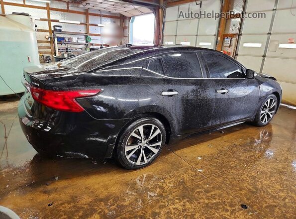 1N4AA6AP7HC375173 2017 NISSAN MAXIMA PLATINUM Black უკანა მარჯვენა