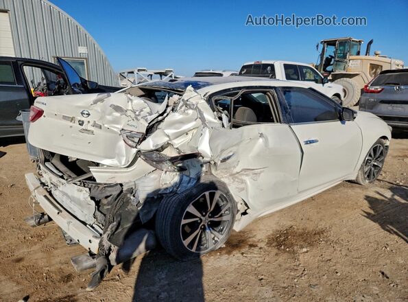 1N4AA6AP7HC448946 2017 NISSAN MAXIMA PLATINUM Белый Задняя правая четверть