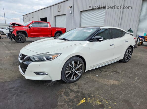 1N4AA6AP7HC451524 2017 NISSAN MAXIMA PLATINUM White Przód lewy