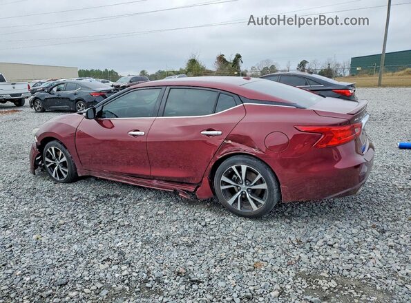 1N4AA6AP7JC372943 2018 NISSAN MAXIMA Burgundy Հետևի ձախ