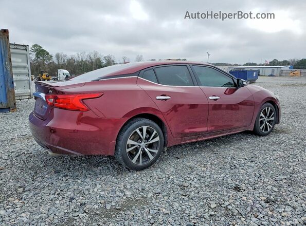1N4AA6AP7JC372943 2018 NISSAN MAXIMA Burgundy Հետևի աջ
