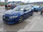 2018 Nissan Maxima 3.5 S Blue vin: 1N4AA6AP7JC396644
