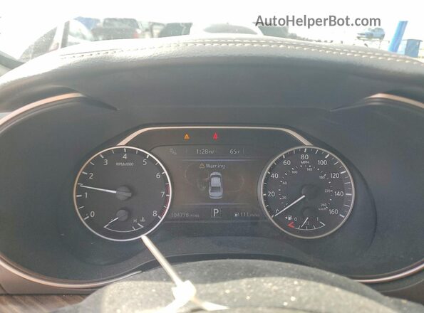 1N4AA6AP7JC406668 2018 NISSAN MAXIMA PLATINUM Серебряный Вид щитка приборов