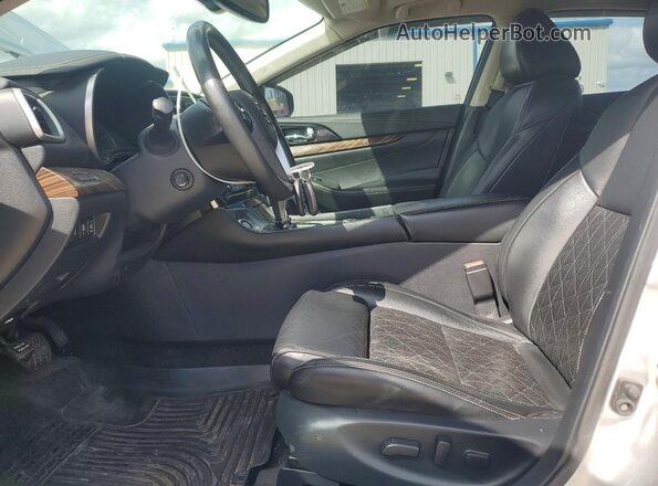1N4AA6AP7JC406668 2018 NISSAN MAXIMA PLATINUM Серебряный Вид салона спереди