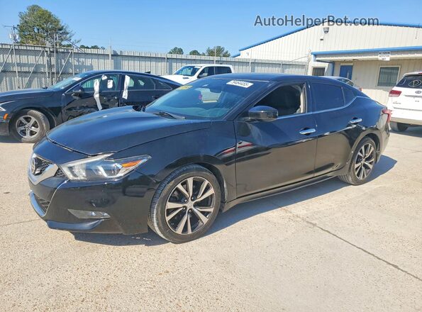 1N4AA6AP8GC420765 2016 NISSAN MAXIMA Black Передня ліва чверть