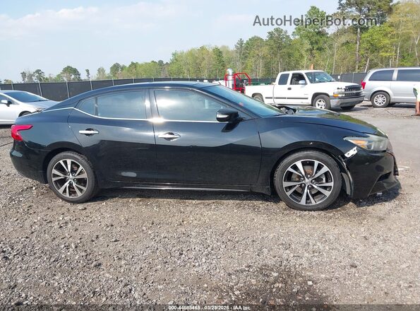 1N4AA6AP8JC365015 2018 NISSAN MAXIMA Черный Панорамный вид салона 360°