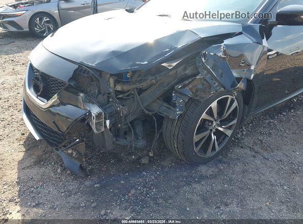 1N4AA6AP8JC365015 2018 NISSAN MAXIMA Черный Вид спереди