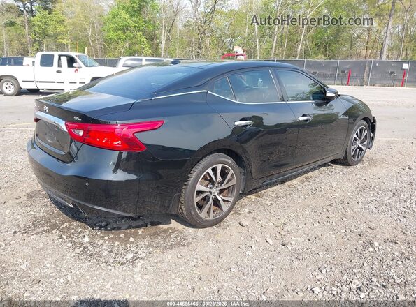 1N4AA6AP8JC365015 2018 NISSAN MAXIMA Черный Задняя правая четверть