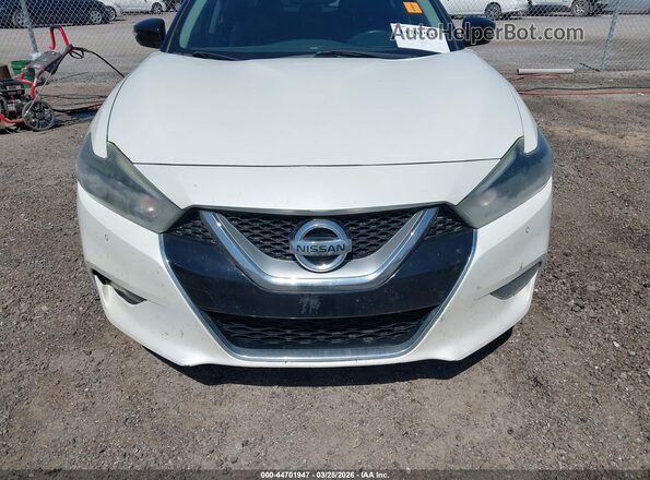 1N4AA6AP9GC409046 2016 NISSAN MAXIMA White ხელსაწყოთა პანელის ხედი