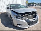 2016 Nissan Maxima 3.5 S Серебряный vin: 1N4AA6AP9GC903407