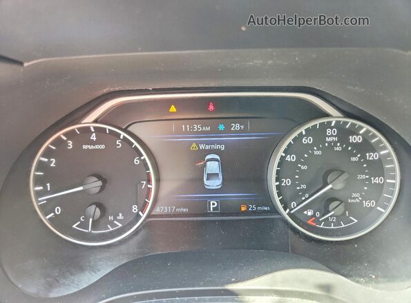 1N4AA6AP9HC407783 2017 NISSAN MAXIMA PLATINUM Gray ხელსაწყოთა პანელის ხედი