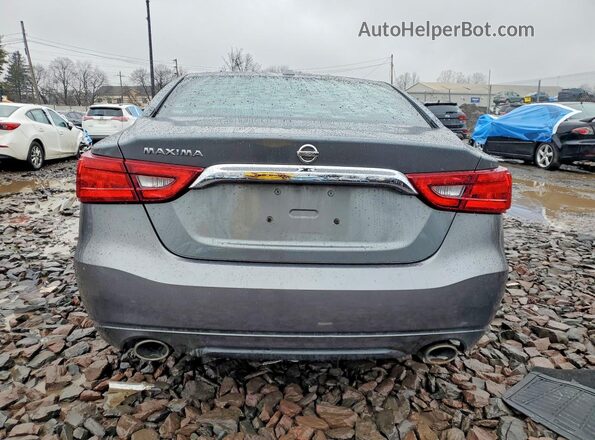 1N4AA6APXHC430523 2017 NISSAN MAXIMA Серый Вид сзади