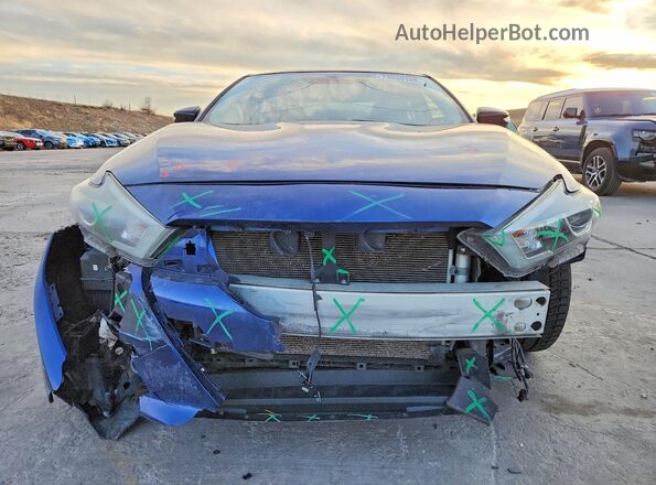 1N4AA6APXHC434829 2017 NISSAN MAXIMA PLATINUM Blue Vista frontal