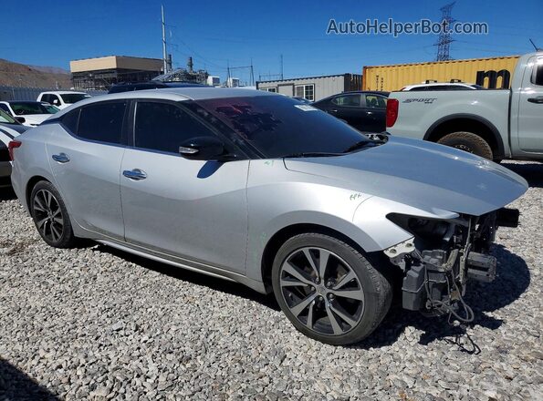 1N4AA6APXJC362133 2018 NISSAN MAXIMA Silver Przód prawy