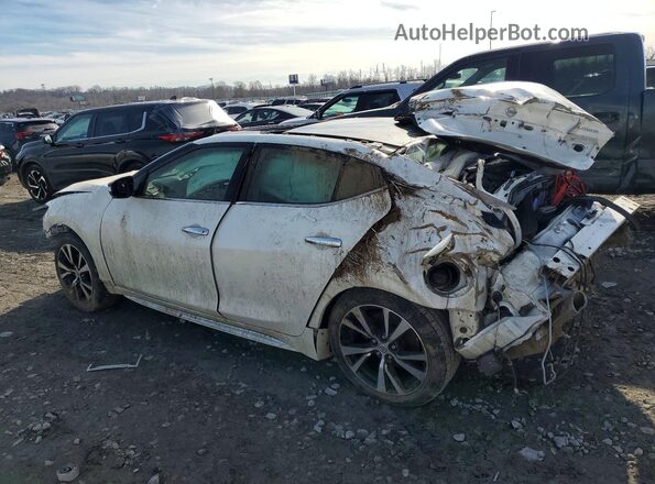 1N4AA6APXJC396265 2018 NISSAN MAXIMA PLATINUM White Tył lewy