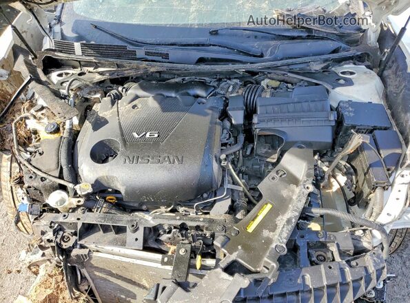 1N4AA6APXJC396265 2018 NISSAN MAXIMA PLATINUM White Widok wnętrza z tyłu