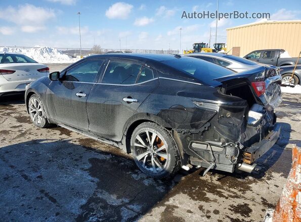 1N4AA6APXJC397755 2018 NISSAN MAXIMA Black Задня ліва чверть