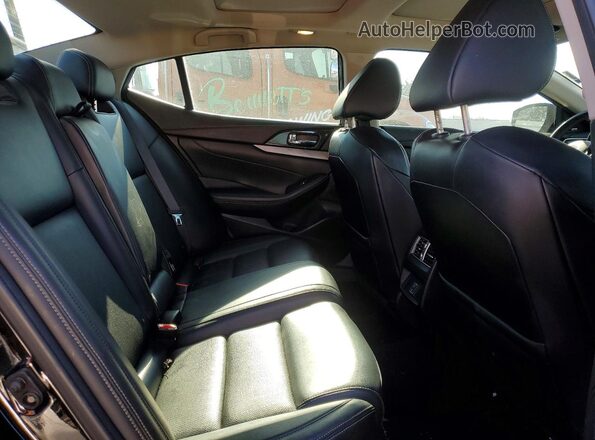 1N4AA6APXJC397755 2018 NISSAN MAXIMA Black Вид задніх сидінь