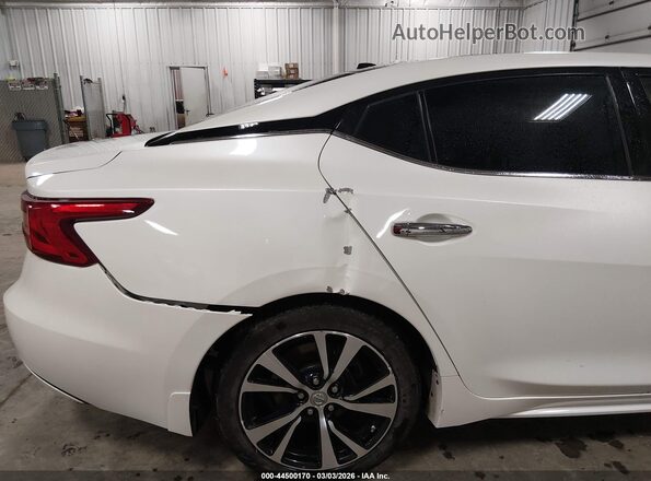 1N4AA6APXJC402503 2018 NISSAN MAXIMA White Vista frontal