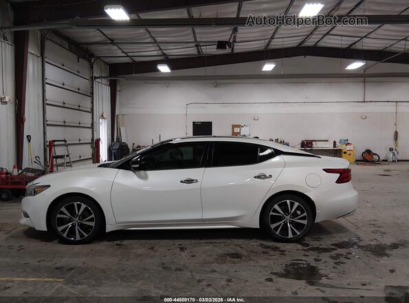 1N4AA6APXJC402503 2018 NISSAN MAXIMA White Vista interior de 360 grados