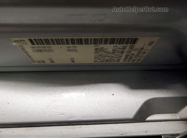 1N4AA6AV0KC361489 2019 NISSAN MAXIMA Серебряный Вид подкапотного пространства