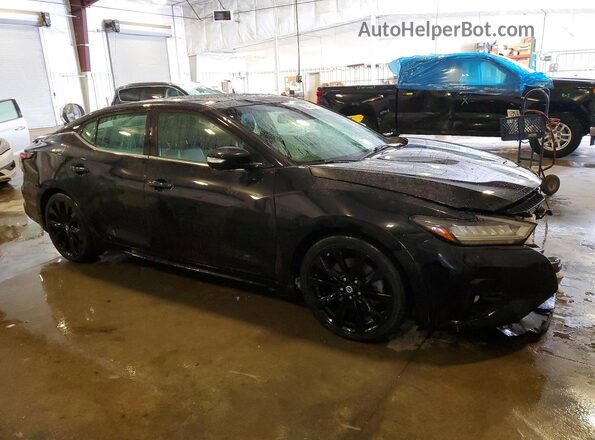 1N4AA6AV0KC361752 2019 NISSAN MAXIMA Black Przód prawy