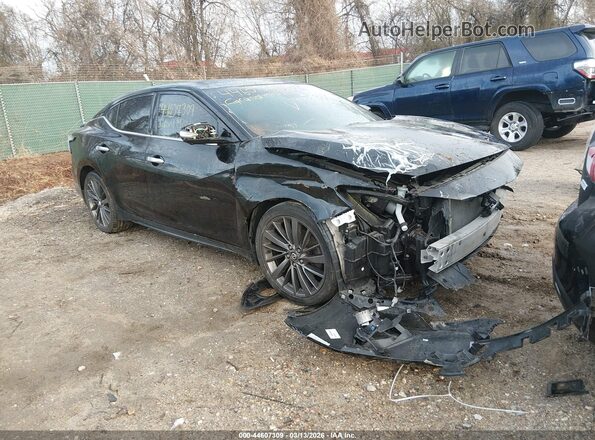 1N4AA6AV0KC374677 2019 NISSAN MAXIMA Black წინა მარჯვენა