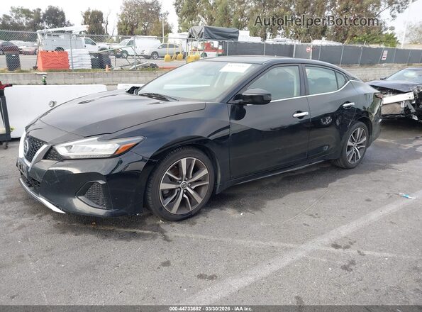 1N4AA6AV0KC382312 2019 NISSAN MAXIMA Black Przód lewy