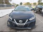 2019 Nissan Maxima 3.5 S Black vin: 1N4AA6AV0KC382312