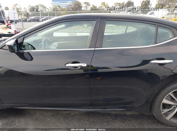 1N4AA6AV0KC382312 2019 NISSAN MAXIMA Black Widok wnętrza 360 stopni
