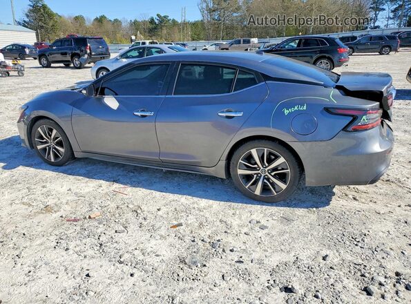 1N4AA6AV1KC370265 2019 NISSAN MAXIMA Серый Задняя левая четверть