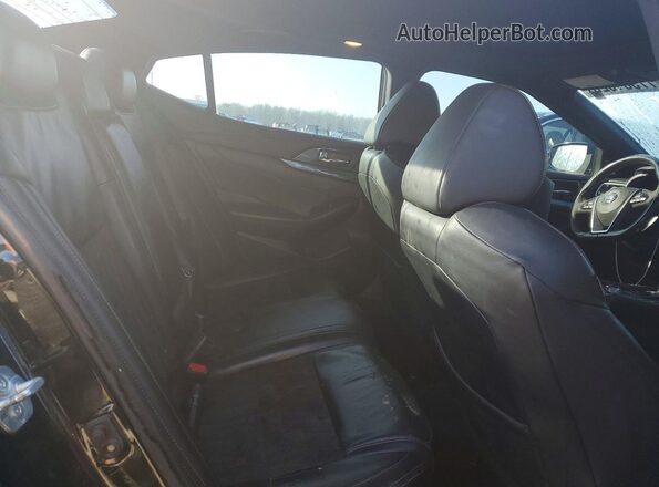 1N4AA6AV1KC377555 2019 NISSAN MAXIMA Black Vista de los asientos traseros