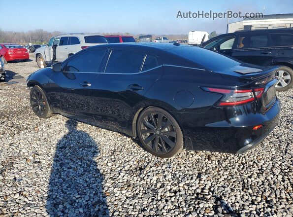 1N4AA6AV1KC377555 2019 NISSAN MAXIMA Black Trasero izquierdo