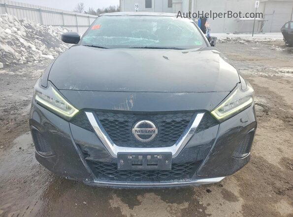 1N4AA6AV2KC378519 2019 NISSAN MAXIMA Black Դիմացի տեսք