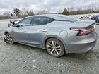 2019 Nissan Maxima S Серебряный vin: 1N4AA6AV2KC379301