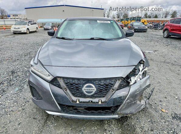 1N4AA6AV2KC379301 2019 NISSAN MAXIMA Серебряный Вид спереди