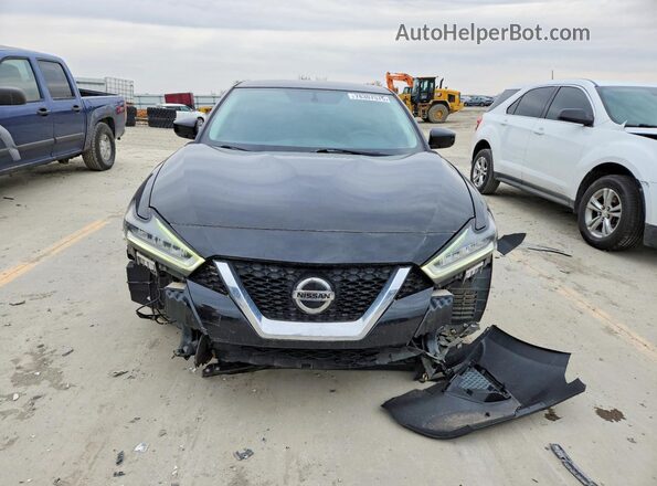 1N4AA6AV3KC377332 2019 NISSAN MAXIMA Black Вид спереду
