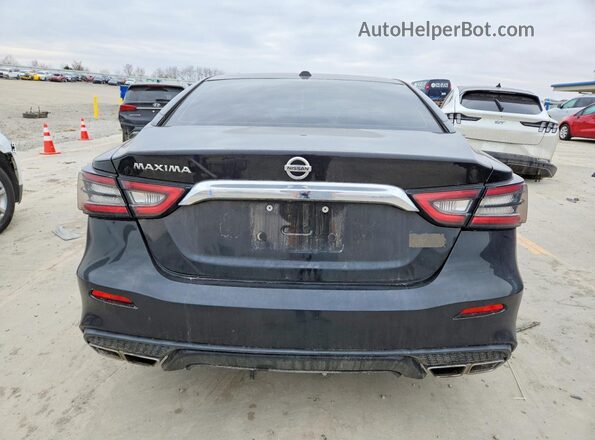 1N4AA6AV3KC377332 2019 NISSAN MAXIMA Black Вид ззаду